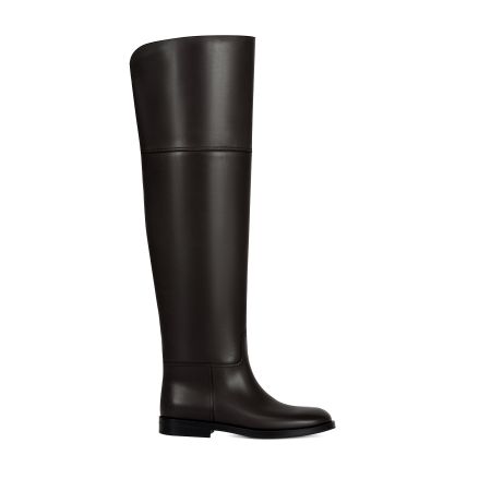 женские демисезонные ботфорты EKONIKA (EN01447CN-23-dk.brown-25W) #1