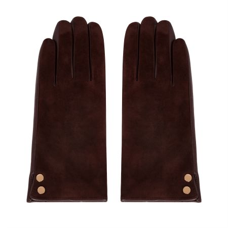 женские перчатки EKONIKA PREMIUM (PM33415-russet-25W) #1