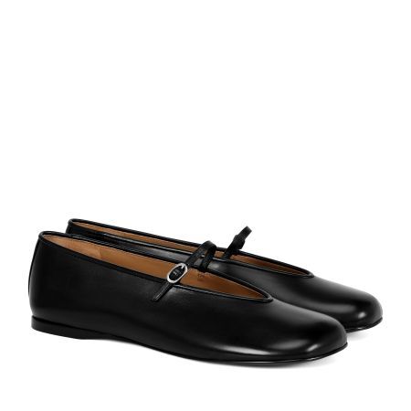женские балетки Мэри Джейн EKONIKA PREMIUM (PM01575CN-03-black-26S) #2