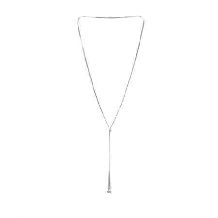 женское колье-галстук EKONIKA (EN41661-silver-25W) #1
