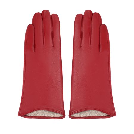 женские перчатки EKONIKA PREMIUM (PM33194-red-22Z) #1