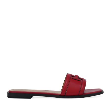 женские летние мюли EKONIKA PREMIUM (PM00868CN-01-red-25S) #1