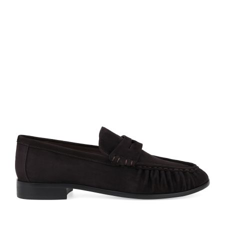 женские демисезонные лоферы EKONIKA (EN01154CN-03-dk.brown-25W) #1