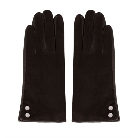 женские перчатки EKONIKA PREMIUM (PM33415-coffee-25W) #1