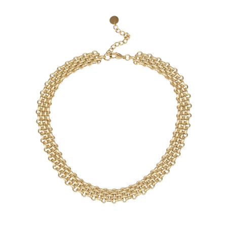 женское колье EKONIKA PREMIUM (PM41231-gold-25S) #1