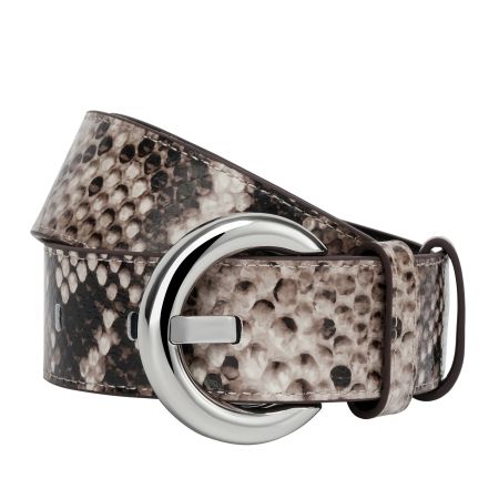 женский ремень EKONIKA PREMIUM (PM32810-snake.brown-25S) #1
