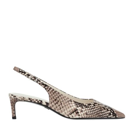 женские туфли слингбэки EKONIKA PREMIUM (PM01068CN-04-snake.brown-25S) #1