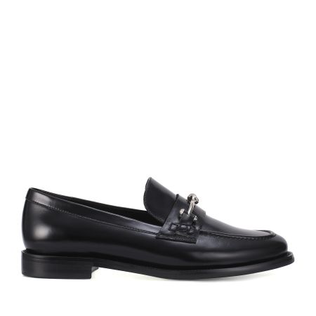женские демисезонные лоферы EKONIKA (EN01465CN-04-black-24L) #1