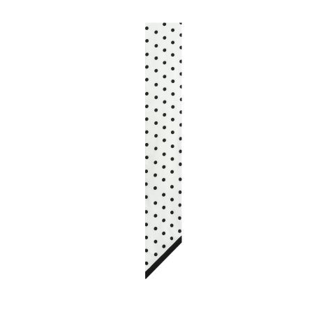 женский шарф (твилли) EKONIKA PREMIUM (PM44572-white-black-26S) #2
