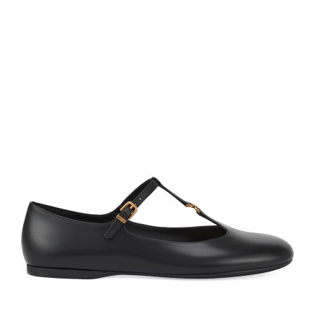 женские балетки Мэри Джейн EKONIKA (EN01156CN-04-black-25W) #1