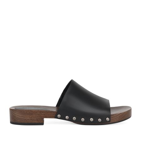 женские летние мюли EKONIKA (EN01379CN-01-black-25S) #1
