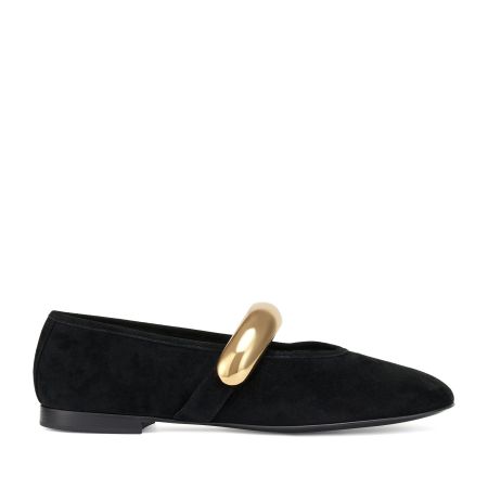 женские балетки Мэри Джейн EKONIKA PREMIUM (PM00814CN-06-1-black-25S) #1