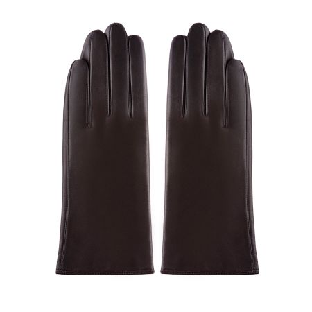 женские перчатки EKONIKA (EN33716-dk.brown-24W) #1