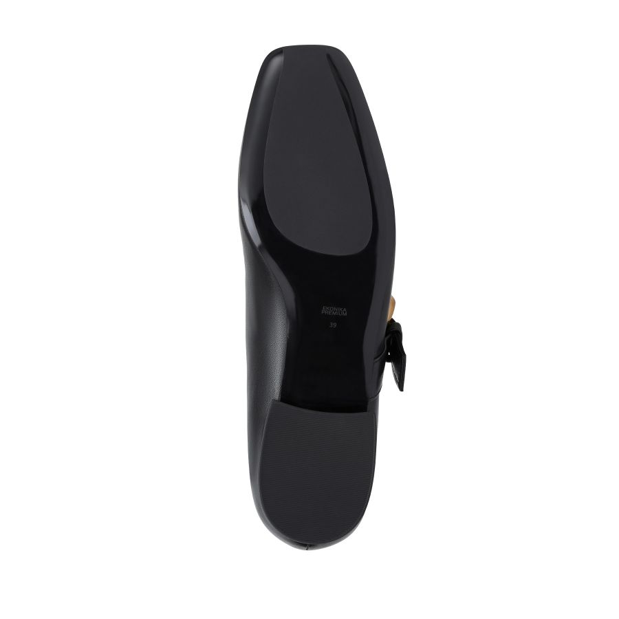 женские балетки Мэри Джейн EKONIKA PREMIUM PM00705CN-02-black-25S, фото 4