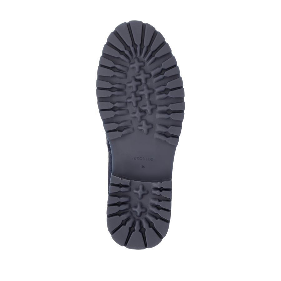 женские демисезонные лоферы EKONIKA EN01494CN-01-navy-25W, фото 4