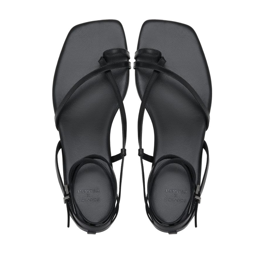 женские сандалии EKONIKA × YULIAWAVE WE01273CN-02-black-25S, фото 3