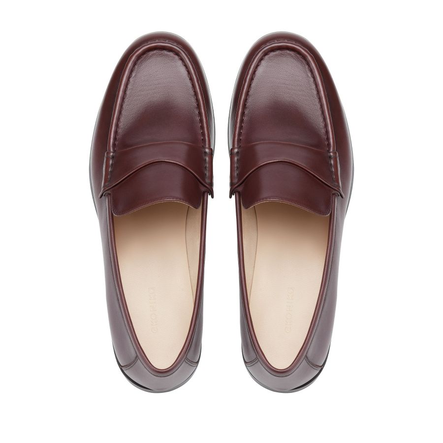 женские демисезонные лоферы EKONIKA EN01154CN-01-browny-25S, фото 3