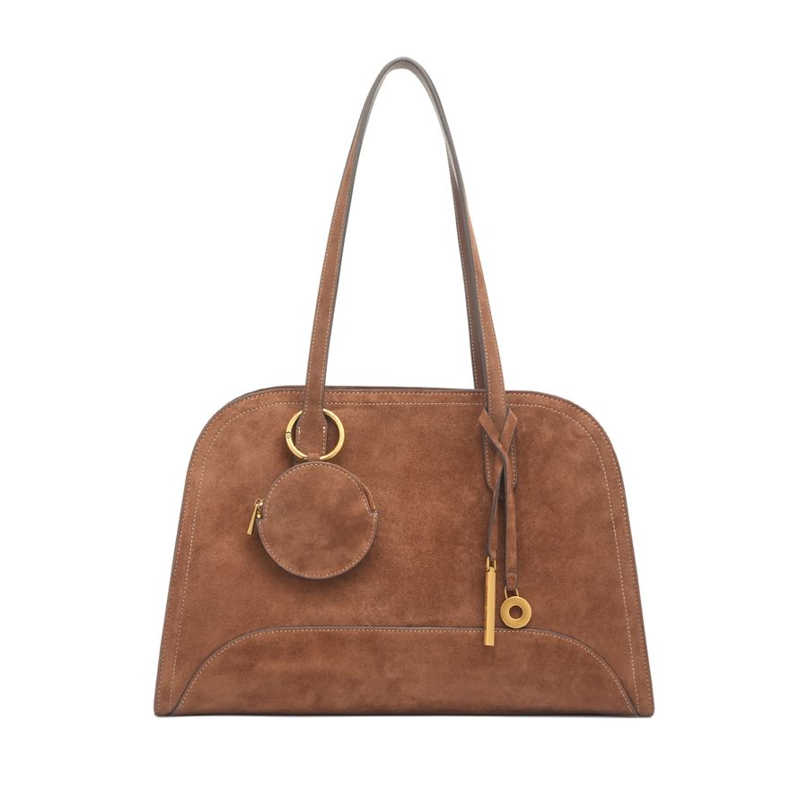 женский шоппер и кошелек (комплект) EKONIKA PREMIUM PM38384-toffee-24W, фото 1