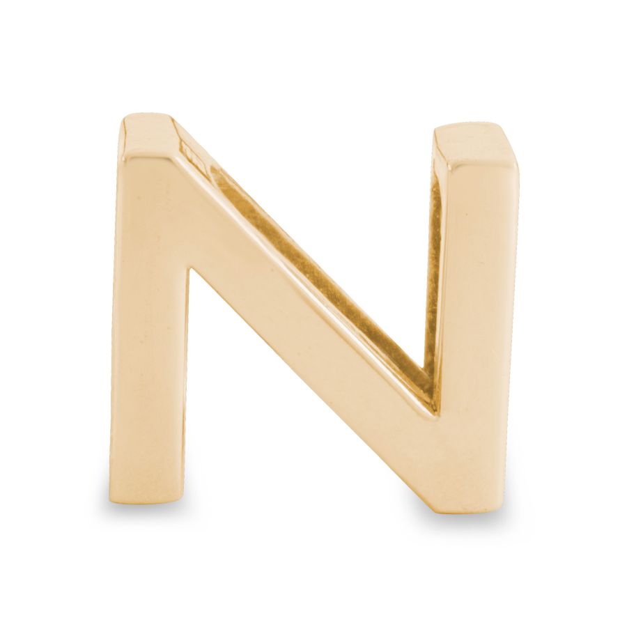 подвеска маленькая буква N EKONIKA EN-N-small-gold-UNI, фото 1
