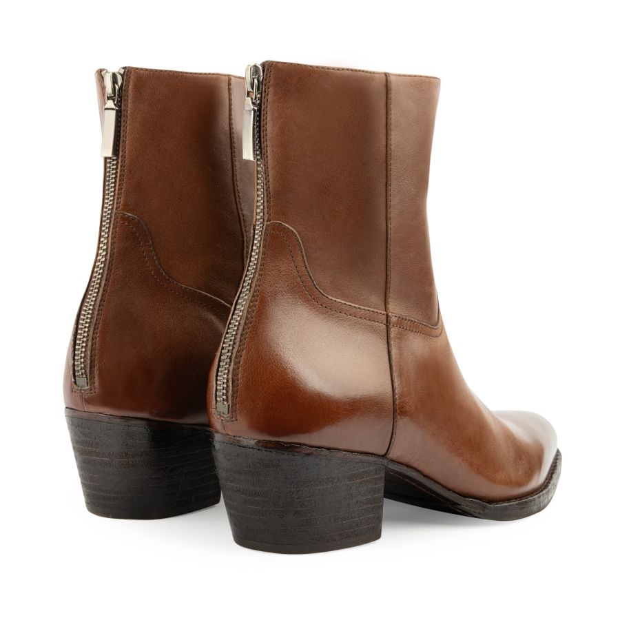 женские демисезонные ботильоны EKONIKA EN01187CN-21-browny-25S, фото 5