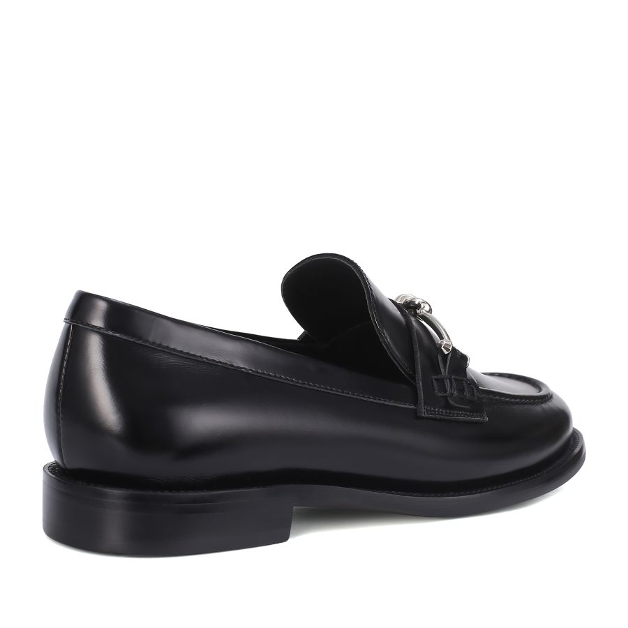 женские демисезонные лоферы EKONIKA EN01465CN-04-black-24L, фото 5