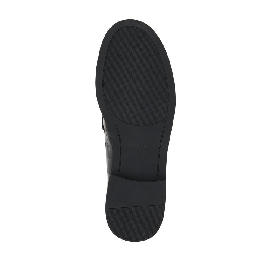 женские демисезонные лоферы EKONIKA EN01341CN-03-black-25W, фото 4