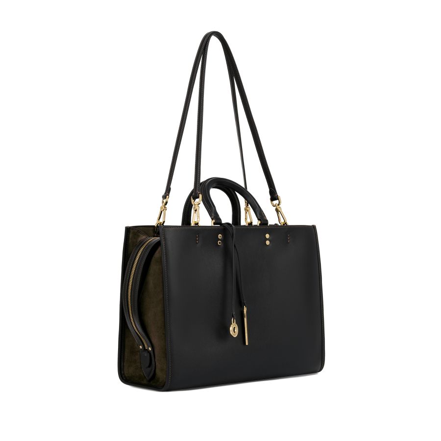 женская сумка-тоут EKONIKA PREMIUM PM30421CN-01-black-mocca-25W, фото 3