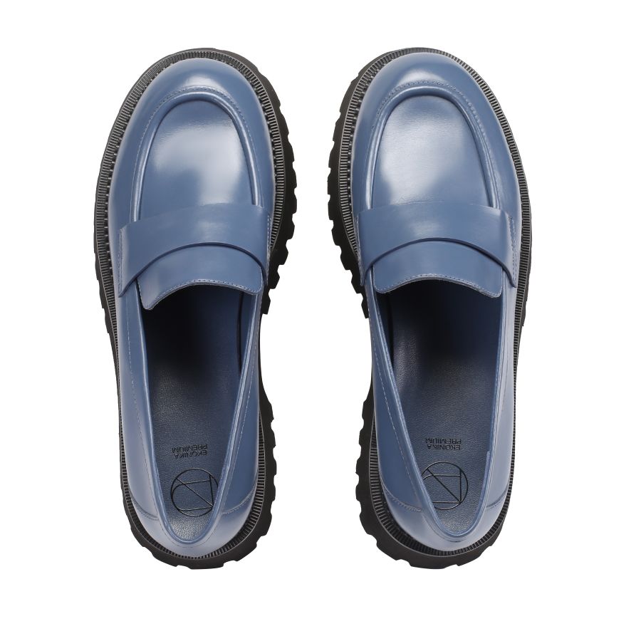 женские демисезонные лоферы EKONIKA PREMIUM PM00109CN-01-blue-22Z, фото 3
