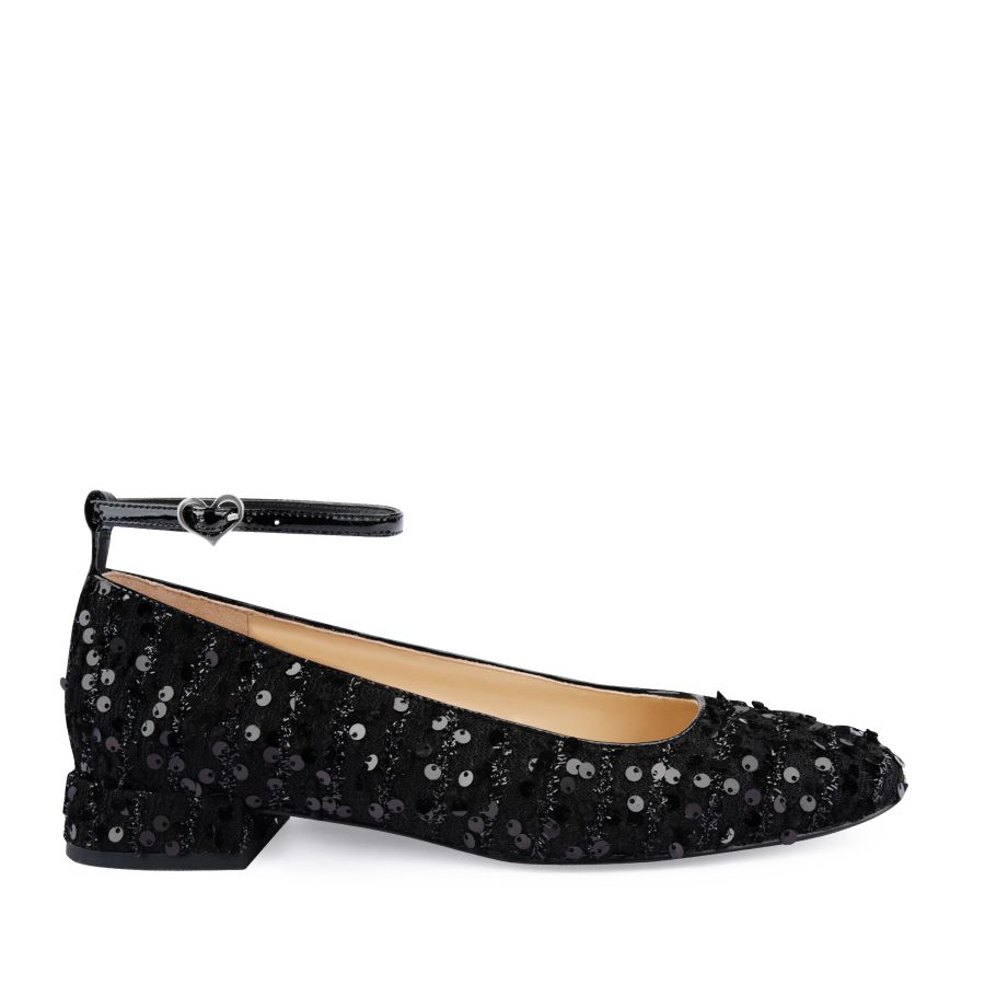 женские балетки EKONIKA х BOTROIS BO01203CN-07-black-25S, фото 1