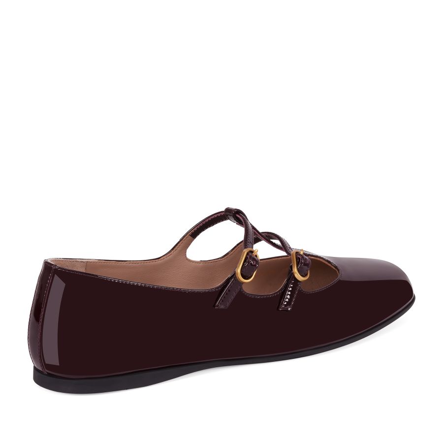 женские балетки Мэри Джейн EKONIKA PREMIUM PM01090CN-07-russet-25S, фото 5