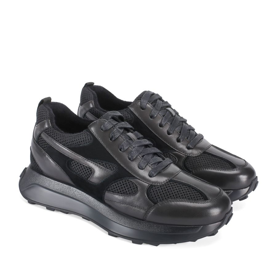 женские демисезонные кроссовки EKONIKA PREMIUM PM00832CN-02-black-24L, фото 2