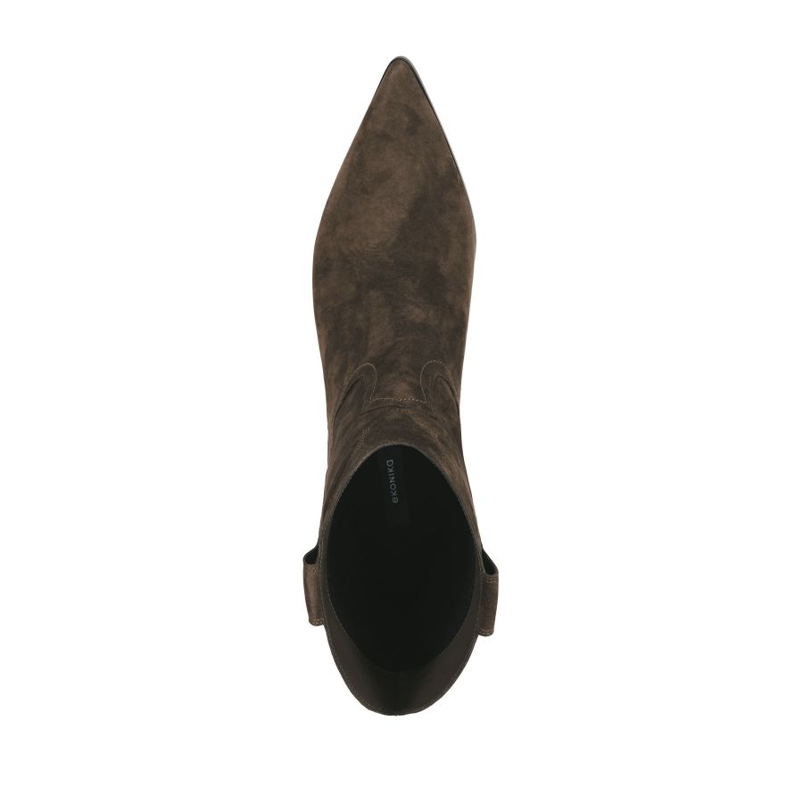 женские демисезонные казаки EKONIKA EN00906CN-21-dk.olive-25W, фото 6