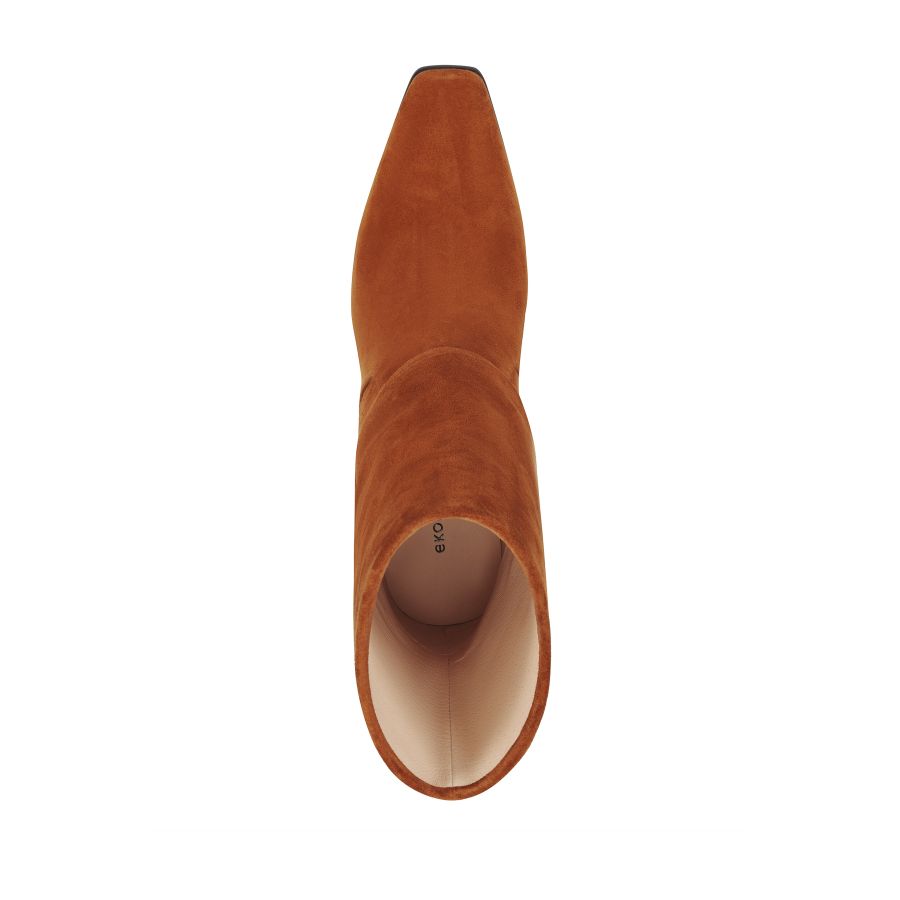 женские демисезонные полусапоги EKONIKA EN01380CN-25-cognac-25W, фото 6