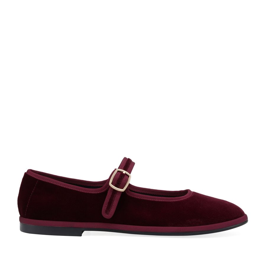 женские балетки Мэри Джейн EKONIKA EN01205CN-04-cherry-25S, фото 1