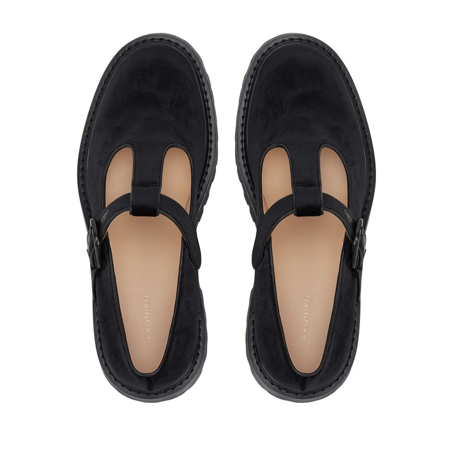 женские туфли Мэри Джейн EKONIKA EN00909CN-09-black-25W, фото 3