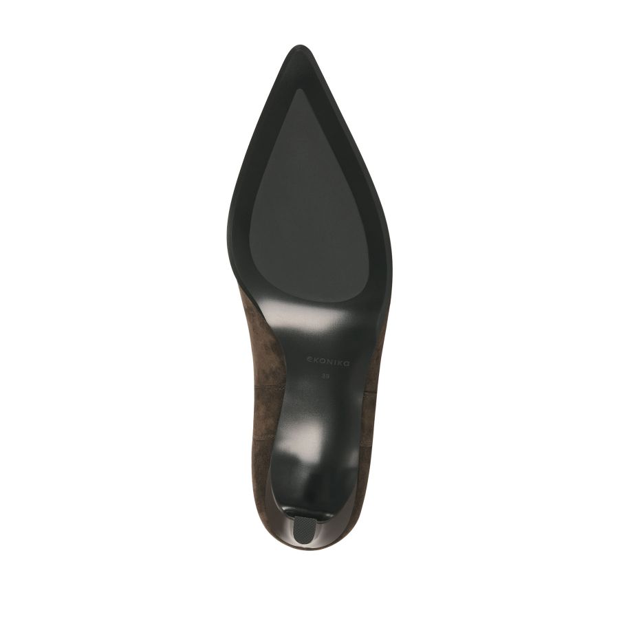 женские демисезонные казаки EKONIKA EN00906CN-21-dk.olive-25W, фото 3