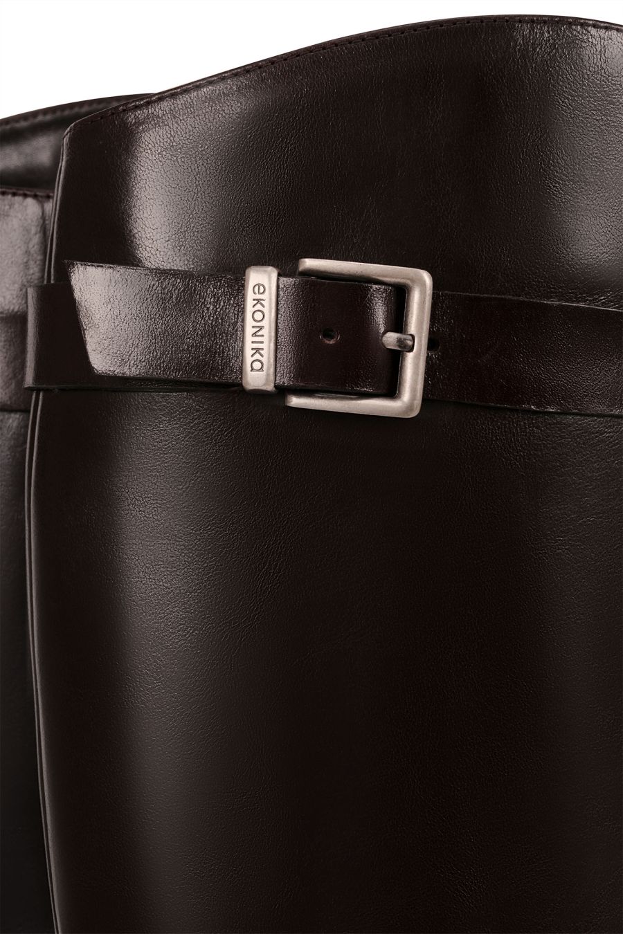 женские демисезонные жокейские сапоги EKONIKA EN01361CN-22-chocolate-25W, фото 7