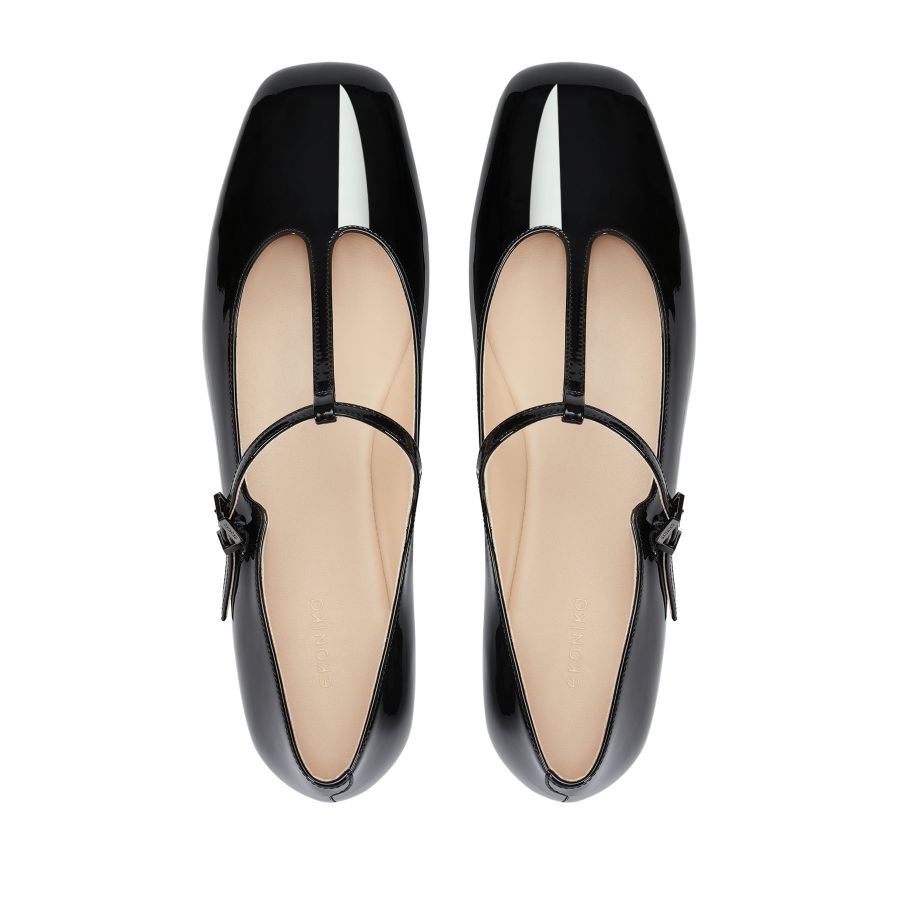 женские балетки Мэри Джейн EKONIKA EN00287CN-09-black-25S, фото 3