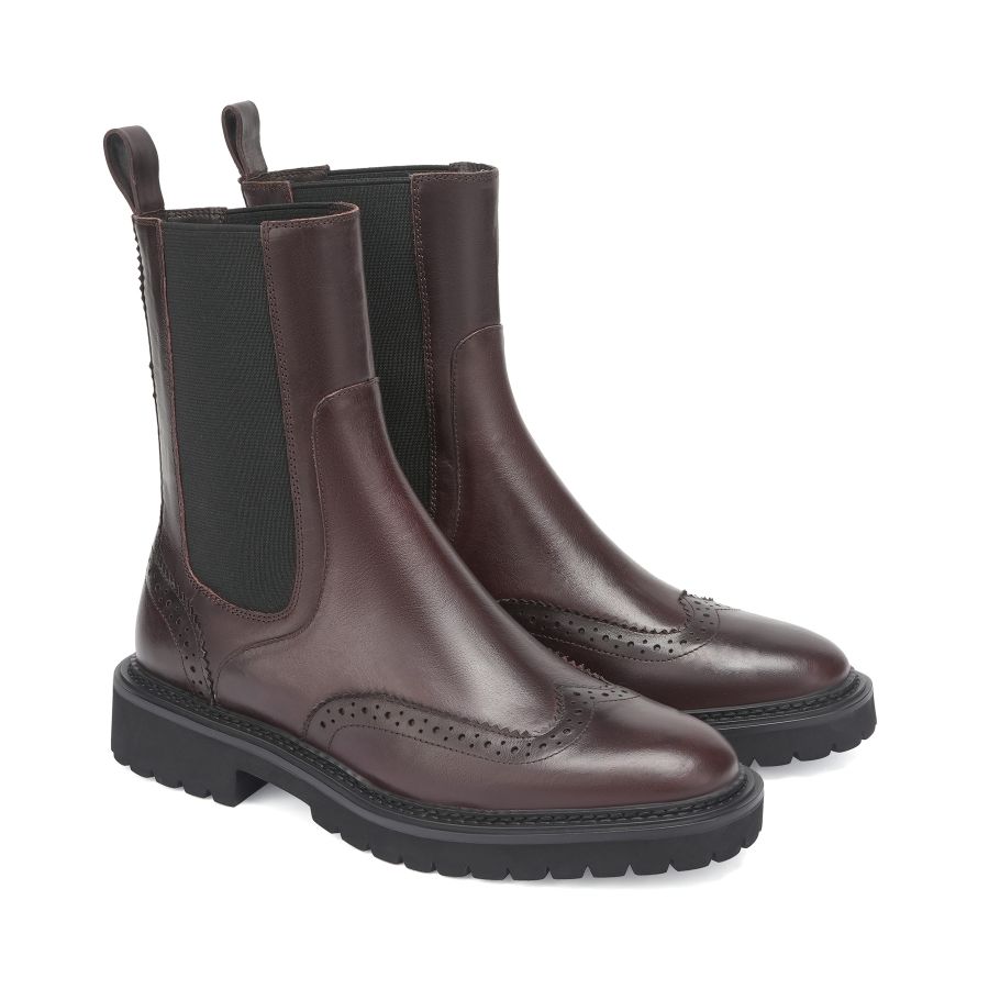женские демисезонные челси EKONIKA EN00691CN-21-chocolate-24W, фото 2