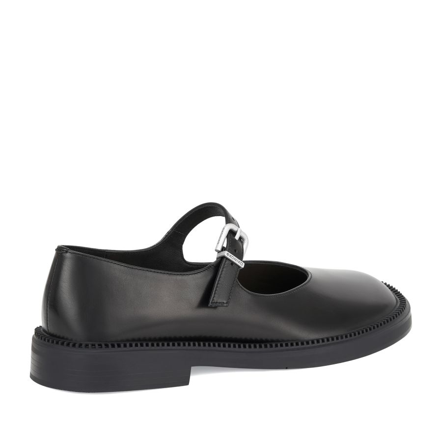 женские балетки Мэри Джейн EKONIKA EN01338CN-01-black-25W, фото 5