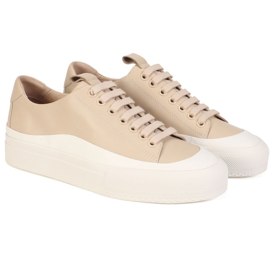 женские летние кеды EKONIKA EN6121-04-latte-crema-22L, фото 2