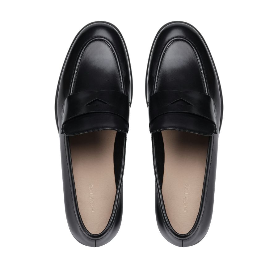женские демисезонные лоферы EKONIKA EN00923CN-01-black-25S, фото 3