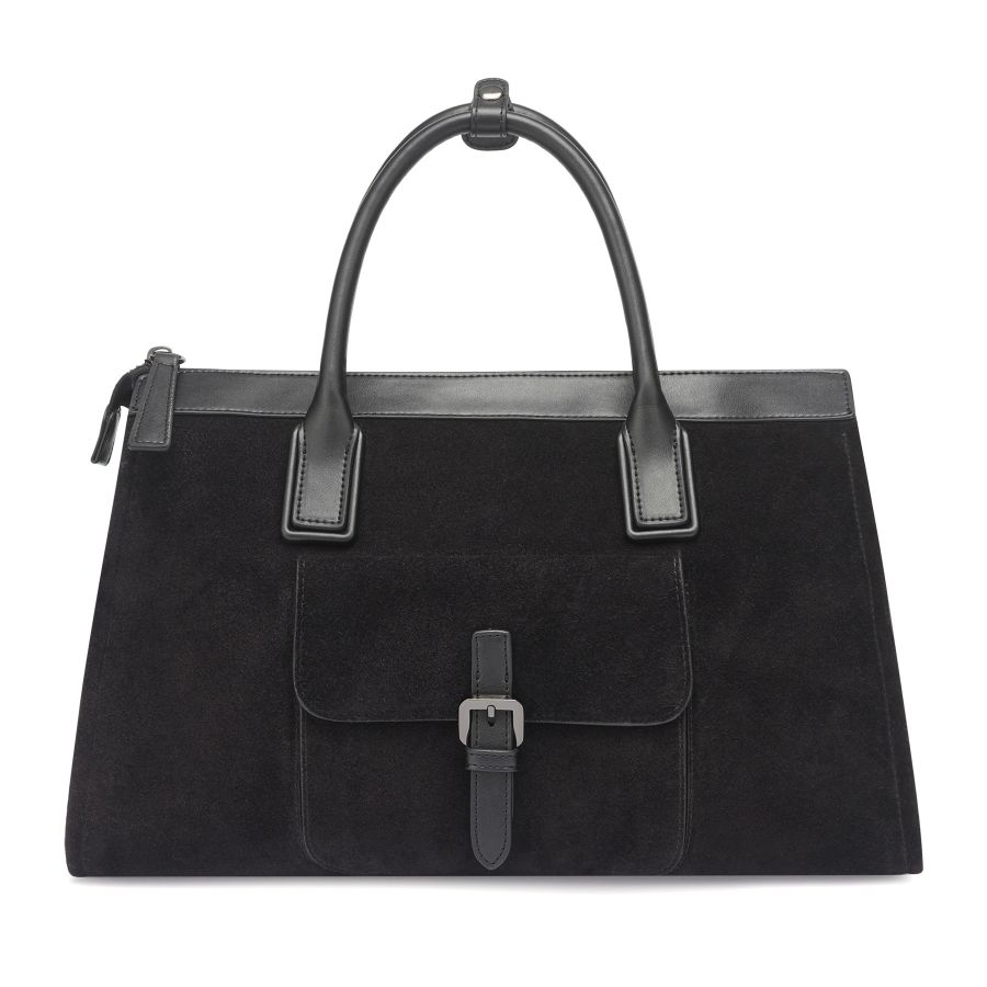 женская сумка-тоут EKONIKA EN39092-1-dk.brown-black-24W, фото 1