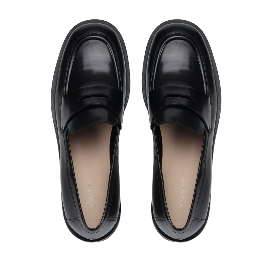 женские демисезонные лоферы EKONIKA EN00922CN-01-black-25S, фото 3
