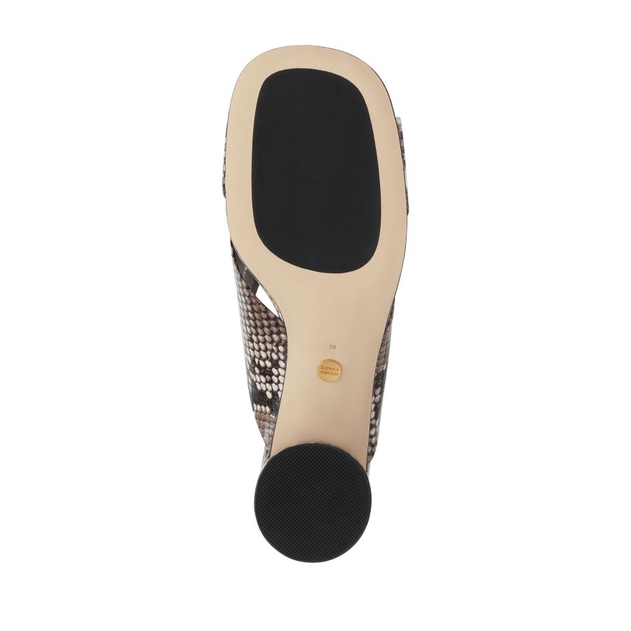 женские летние мюли EKONIKA PREMIUM PM01284CN-01-snake.brown-25S, фото 4