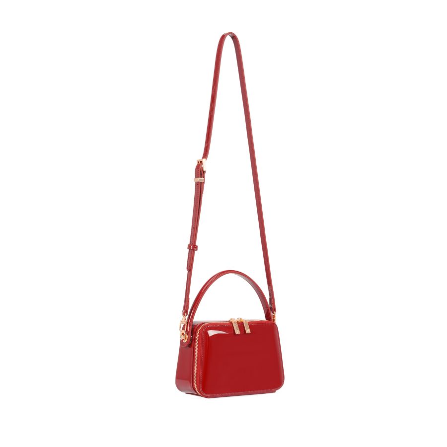 женская мини-сумка EKONIKA EN30281CN-02-berry-25W, фото 3