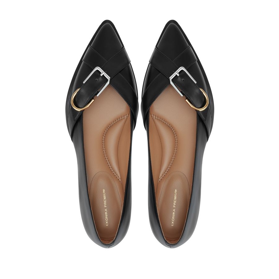 женские балетки EKONIKA PREMIUM PM09053CN-15-black-25W, фото 3