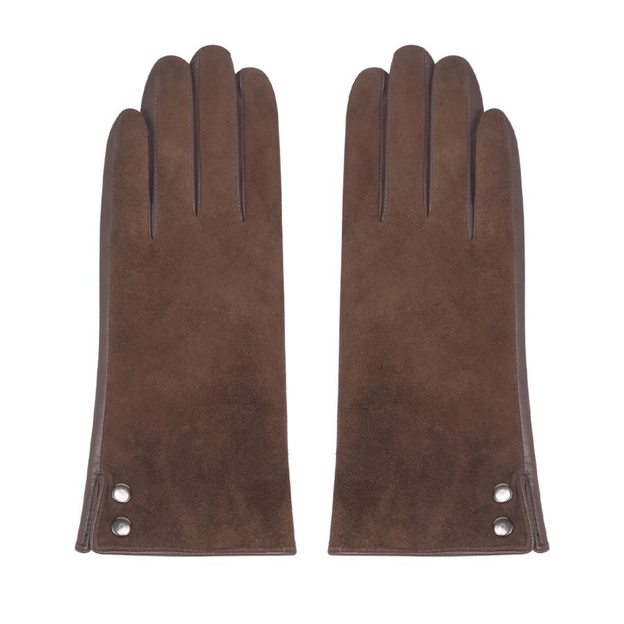 женские перчатки EKONIKA PREMIUM PM33415-brown-24W, фото 1
