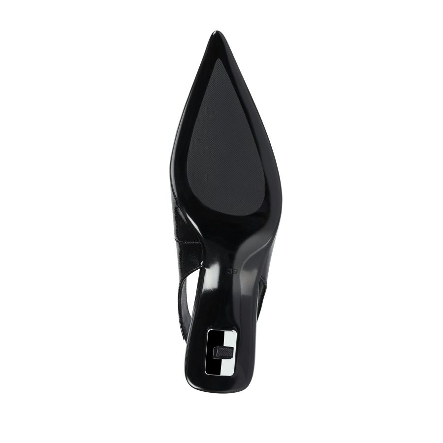 женские туфли слингбэки PORTAL PL01215CN-01-black-25S, фото 4