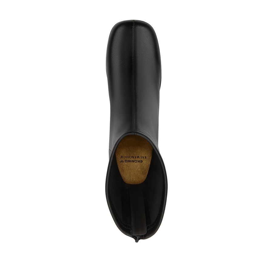 женские демисезонные ботильоны EKONIKA × KALMANOVICH KL01453CN-20-black-25W, фото 6